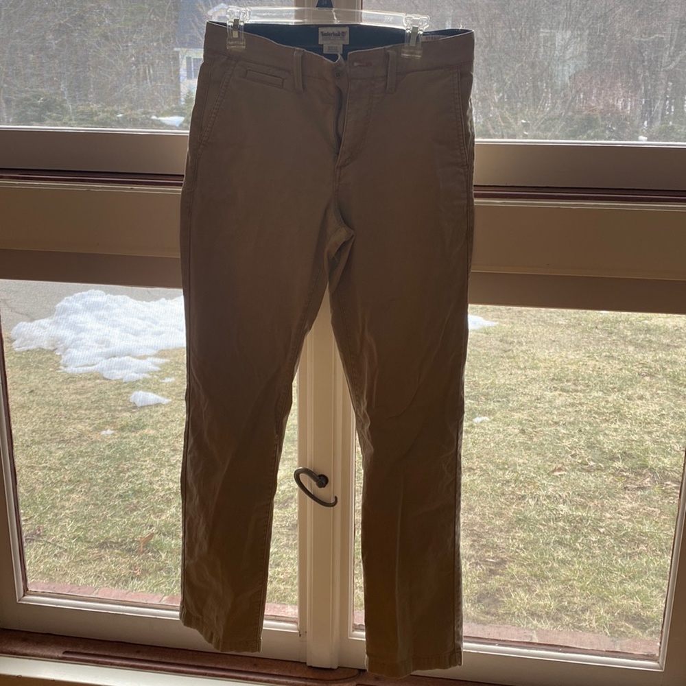 Timberland straight khakis 30x32